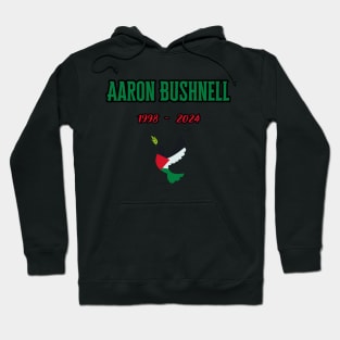 Aaron Bushnell, free palestine, us army Hoodie